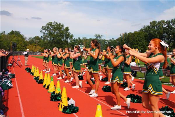 NPHS Cheerleaders Flying High