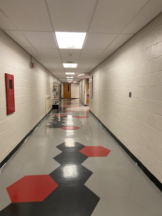 New STEM hallway.
